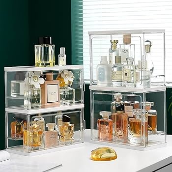 Amazon｜収納ボックス アクリル 香水ホルダー コレクションケース