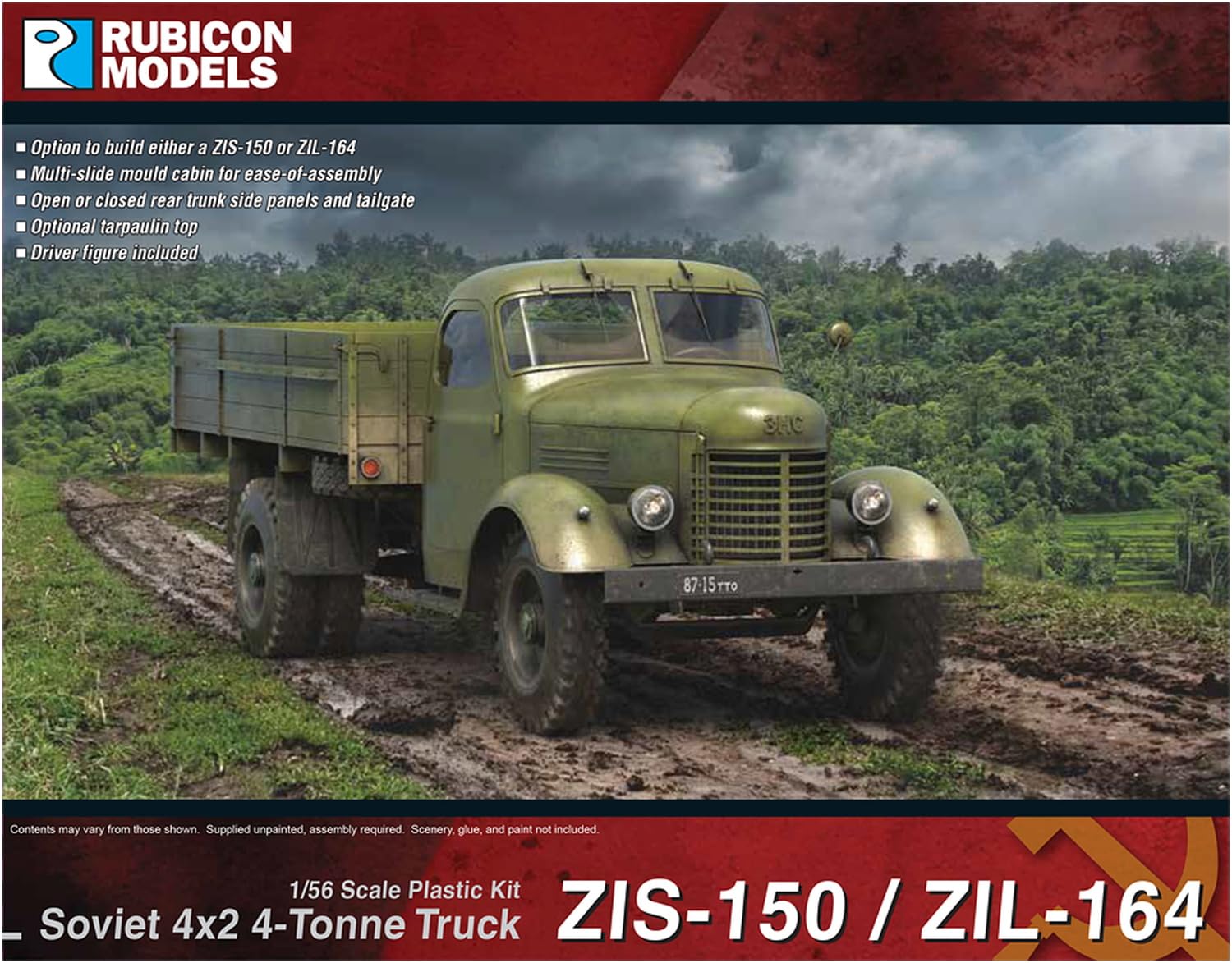 Amazon | RUBICON MODELS ルビコンモデル 1/56 ZIS-150/ZIL-164 4t
