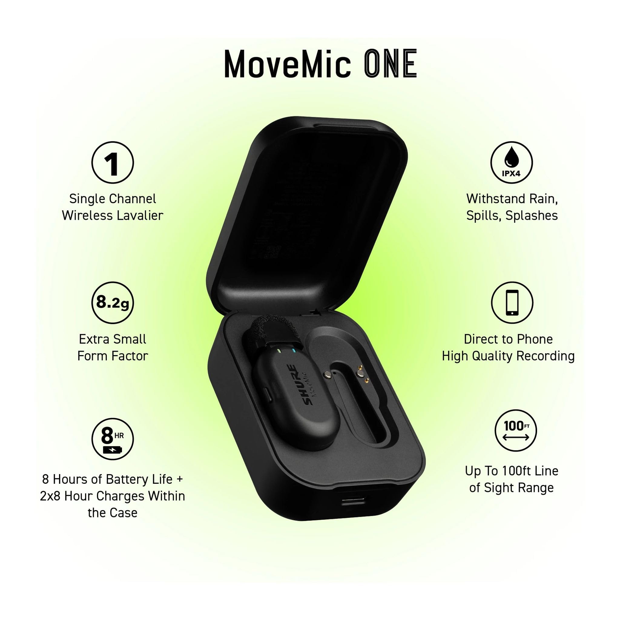 Amazon.com: Shure MoveMic One - Pro Direct to Phone Wireless