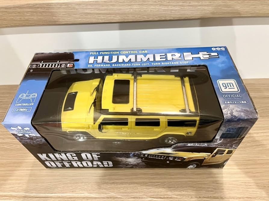 Amazon.co.jp: ライセンス商品 RC HUMMER H2 WILD BOX KING OF OFFROAD