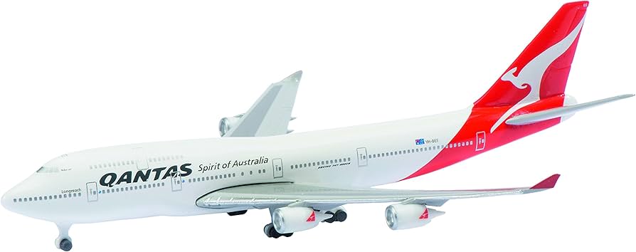 Amazon | Schuco Aviation B747-400 カンタス航空 1/600スケール