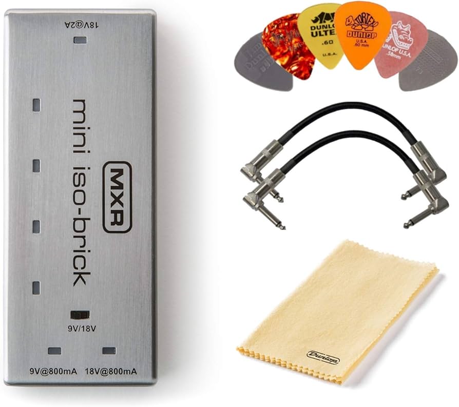 Amazon.com: MXR M239 Mini Iso-Brick Power Supply Bundle with 2