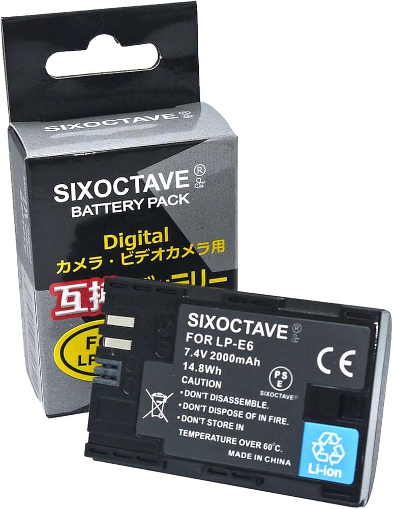 Amazon | str LP-E6 LP-E6N LP-E6NH キヤノン 互換 バッテリー イオス