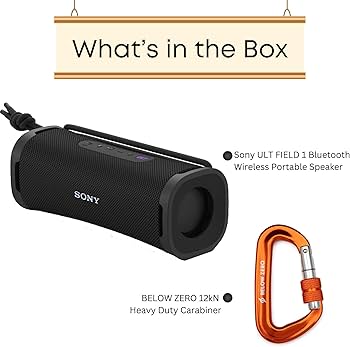 Amazon.com: Sony ULT Field 1 Bluetooth Wireless Portable Speaker