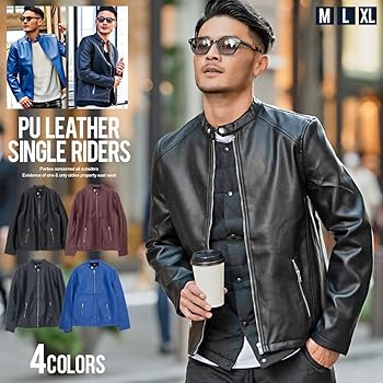 Amazon | [キャバリア] (ビッチ)VICCI ライダースジャケット メンズ