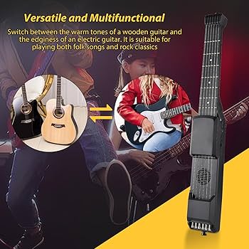 Amazon.co.jp: BCDYH 7フレット スマートエレキギター サイレント練習