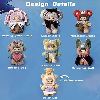 Amazon.co.jp: MayMei 双生秘境シリーズ ぬいぐるみ｜マグネット式