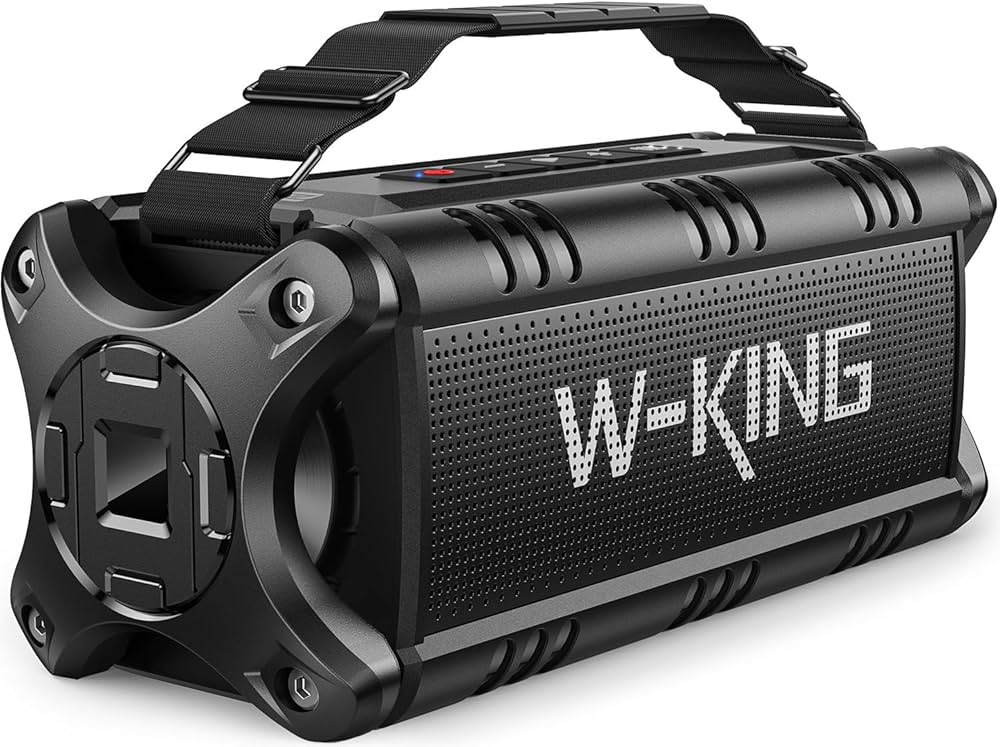 Amazon.co.jp: W-KING 50W(90Wピーク)Bluetooth スピーカー、IPX6 防水
