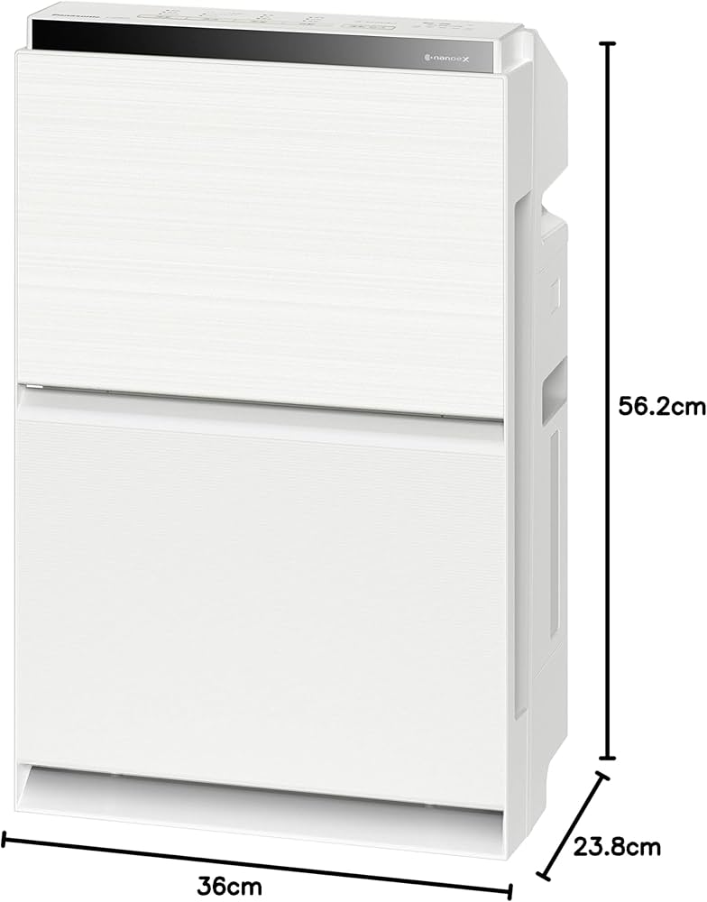 Amazon.co.jp: パナソニック 加湿 空気清浄機 ナノイーX 4.8兆