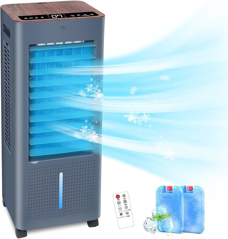 Amazon.co.jp: 冷風機 冷風扇 強力【2024新登場・3面ウェット