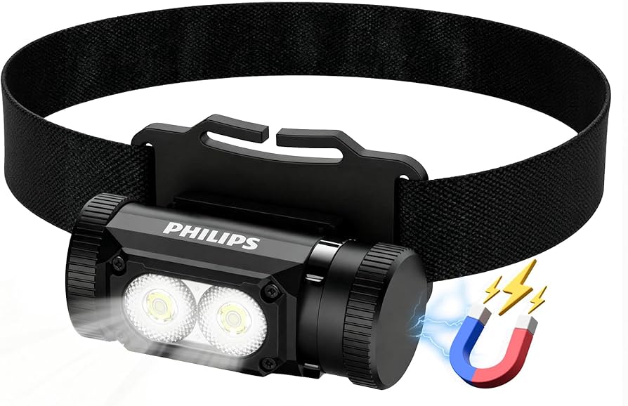 Amazon.com : Philips SFL3255 LED Headlamp Rechargeable,1500 Lumens