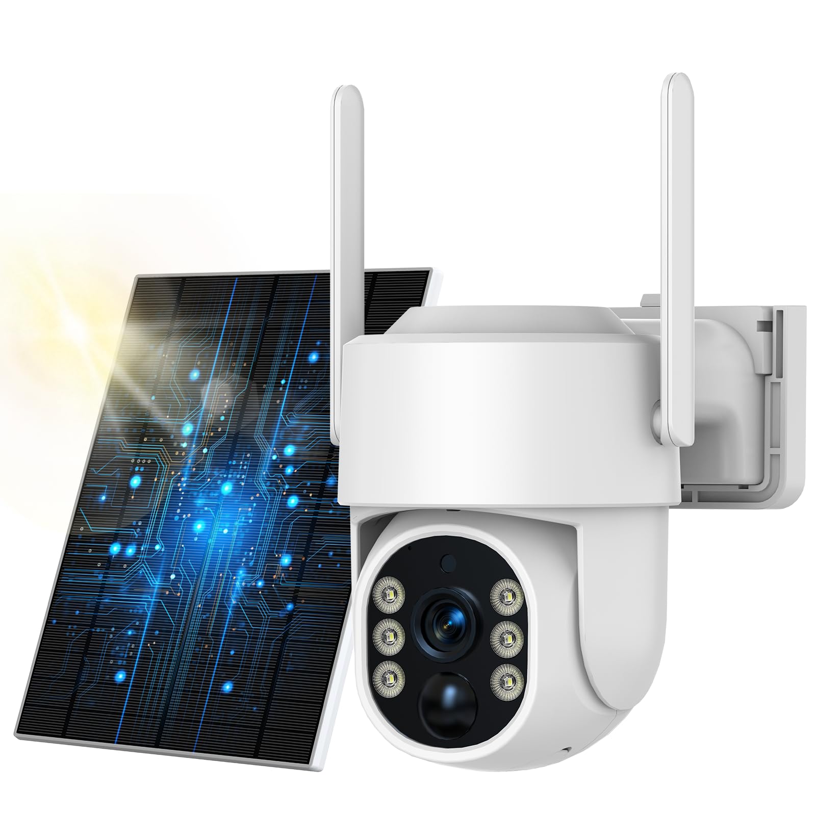 Amazon.co.jp: 防犯カメラ 屋外 ソーラー 監視カメラ ワイヤレス