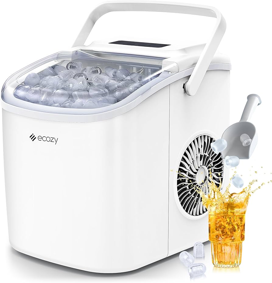 Amazon.co.jp: 製氷機 家庭用 高速製氷機 最速6分 自動洗浄機能付き 2