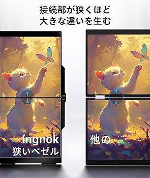 Amazon.co.jp: Ingnok デュアル モバイルモニター 15.6インチ モバイル