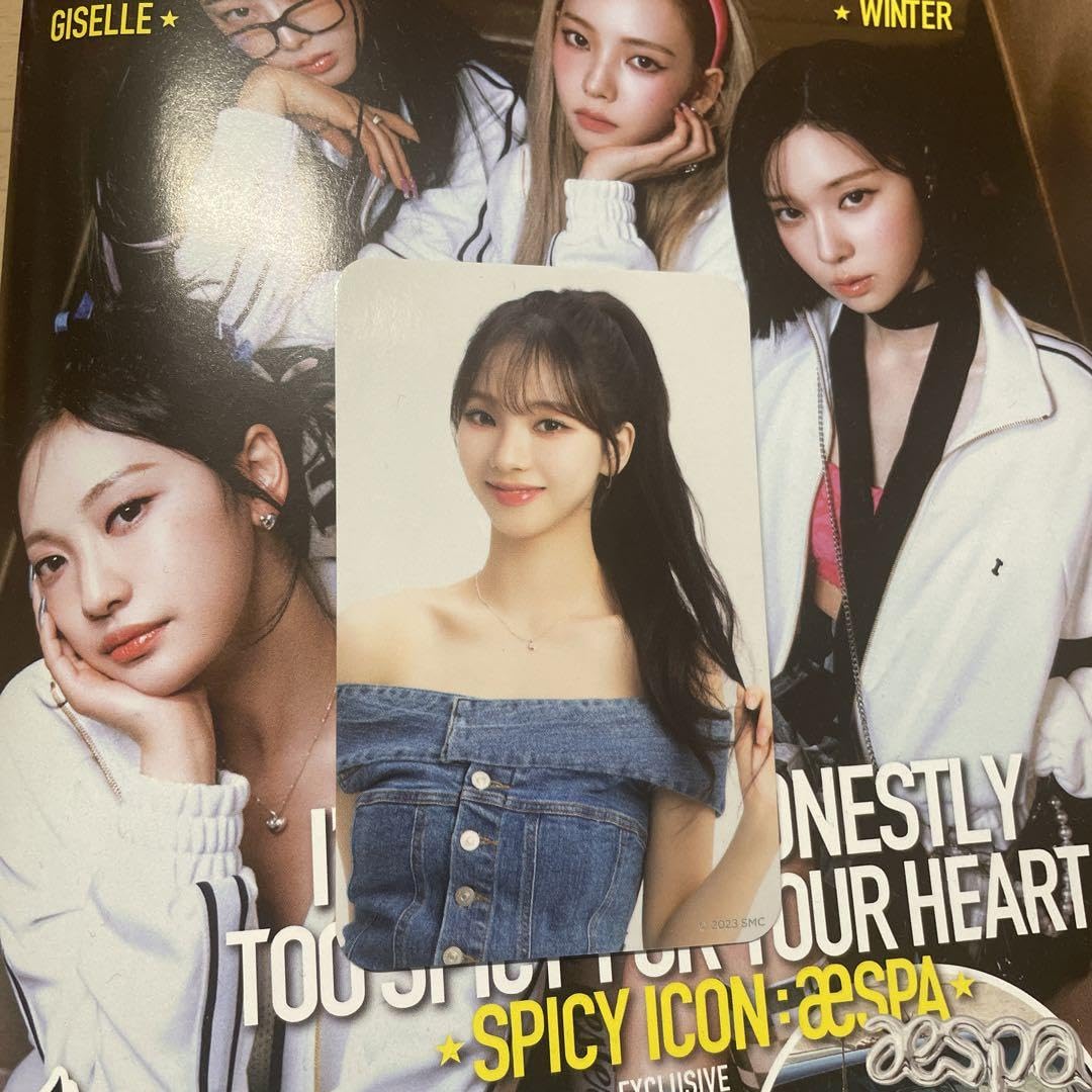 Amazon.co.jp: aespa カリナ トレカ 東京ドーム限定 : おもちゃ