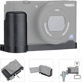 Amazon | JJC 金属 ハンドグリップ バッテリーグリップ Sony VLOGCAM