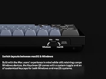 Keychron Q9 Hot-swappable Wired Mechanical Keyboard with RGB LED