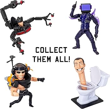 Amazon.co.jp: SKIBIDI(スキビディ) トイレデラックスフィギュア