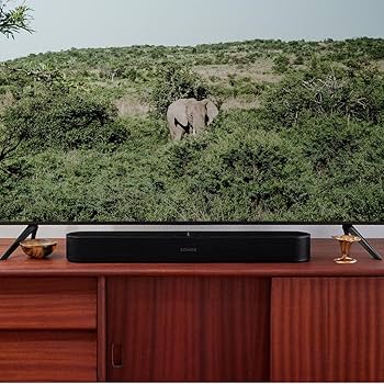 Amazon.com: Sonos Beam Gen 2 - Black - Soundbar with Dolby Atmos