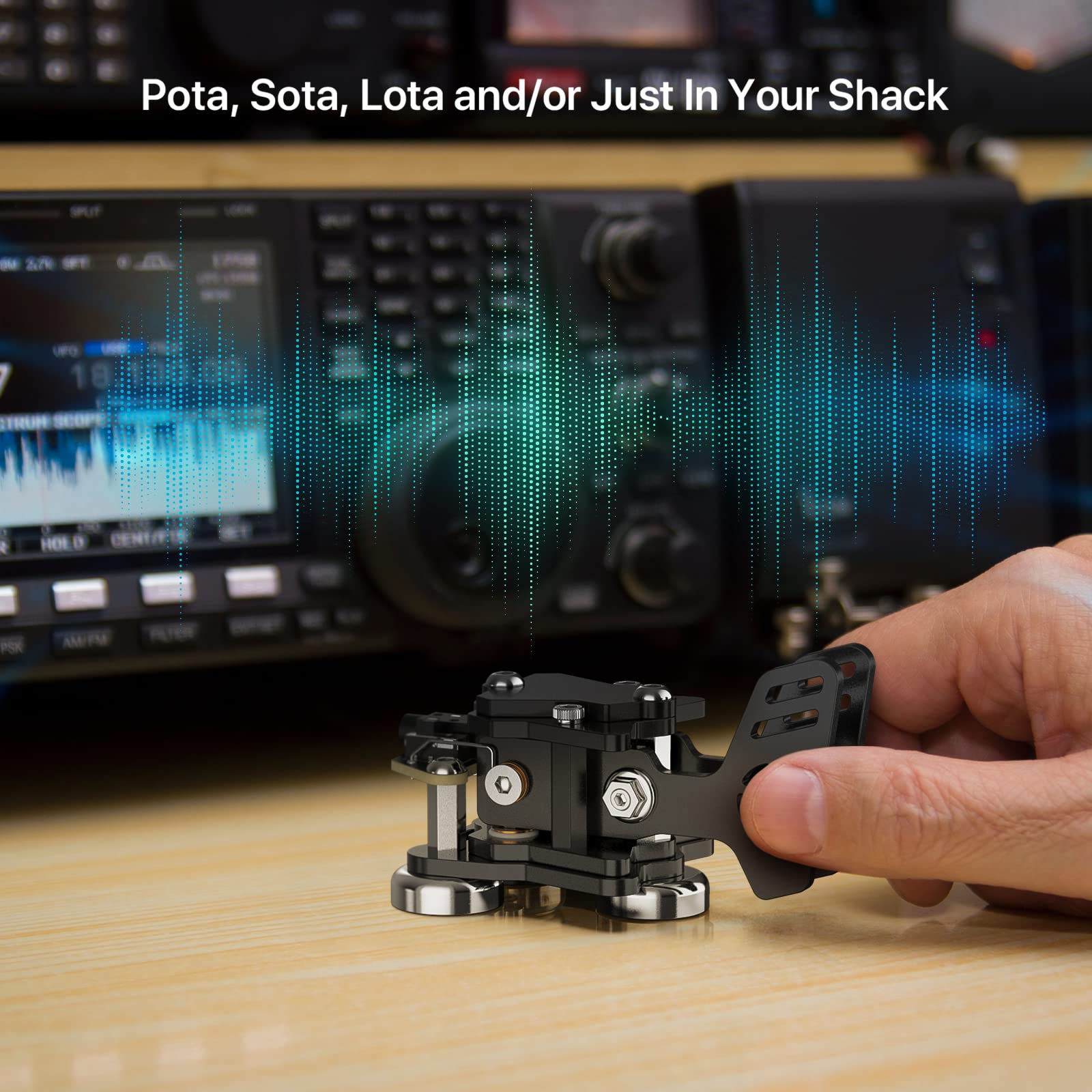 Amazon.co.jp: PUTIKEEGアマチュア無線電鍵 モールス信号の練習機