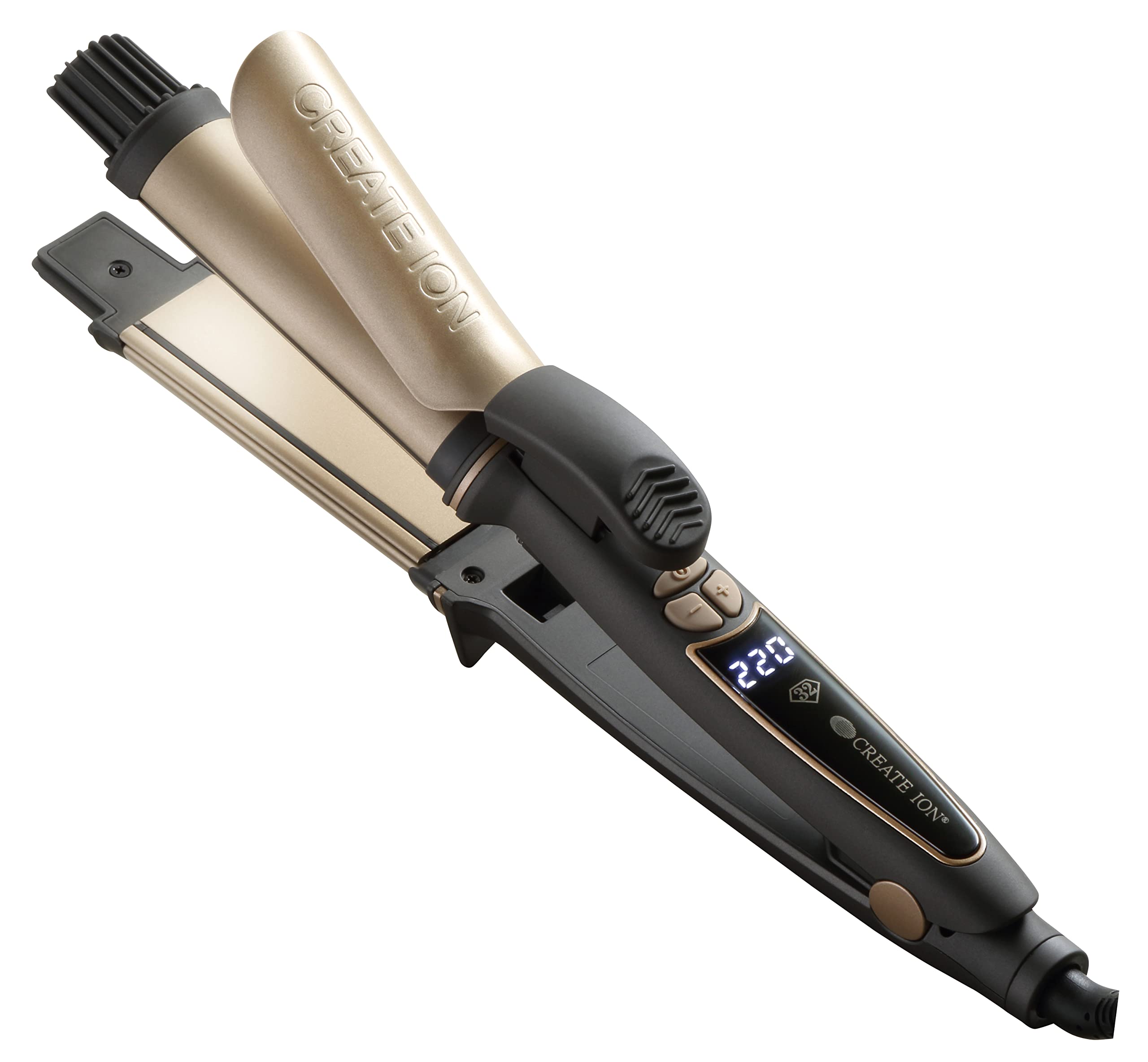 Amazon.com: CREATE ION Straight and Curling Iron 1.25 Inch / 32mm