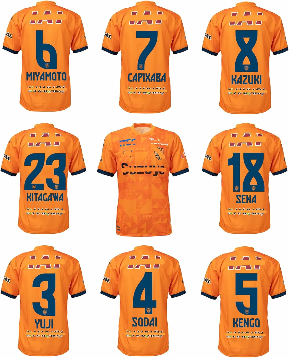 清水エスパルス 乾貴士 ユニフォーム 2025 特別加工 2xl 清水