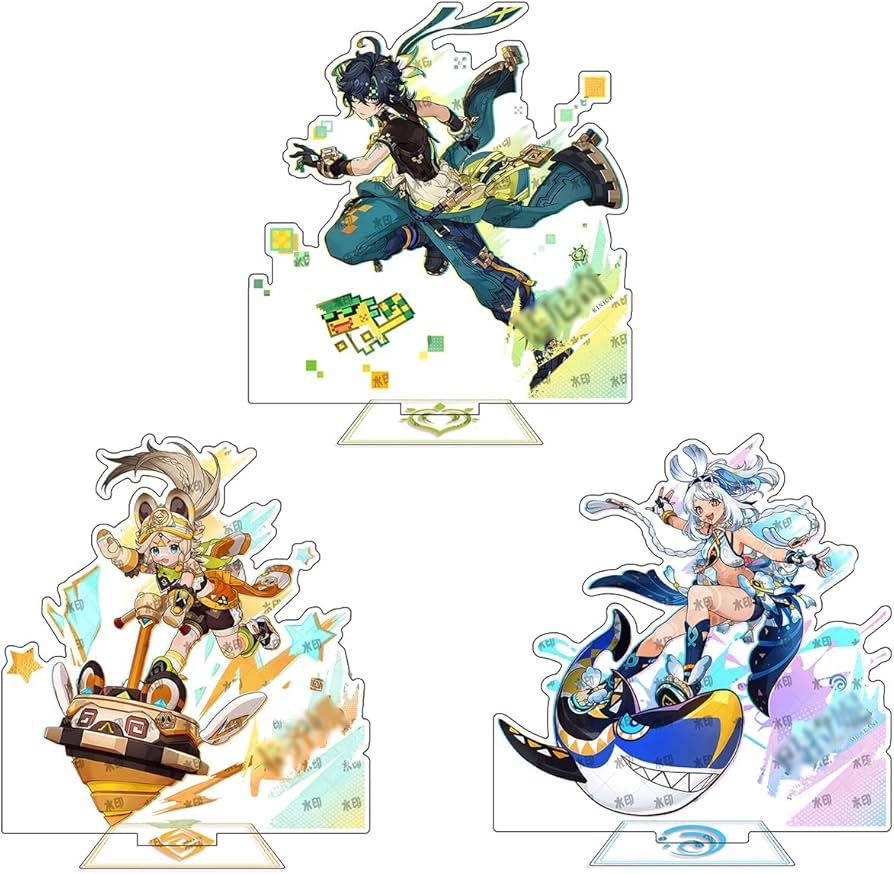 Amazon.co.jp: 原神 新キャラ アクリルスタンド ナタ 火の国 キィニチ