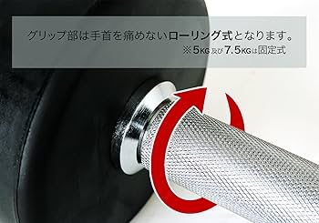 Amazon | IROTEC(アイロテック) ジム ダンベル 12KG（オールラバー