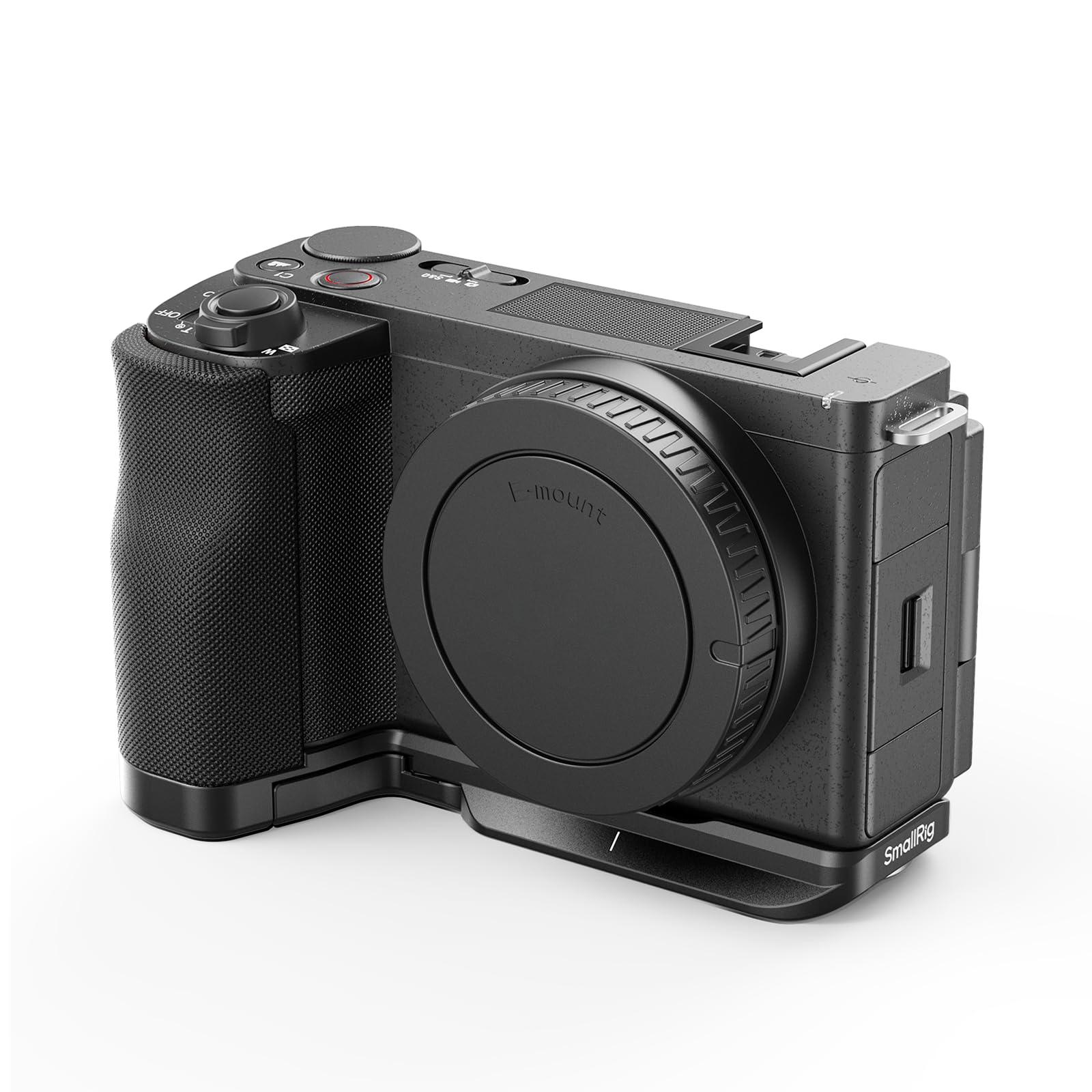 Amazon | SmallRig Sony対応 ZV-E10 II専用 シリコン L型ハンドル 4778