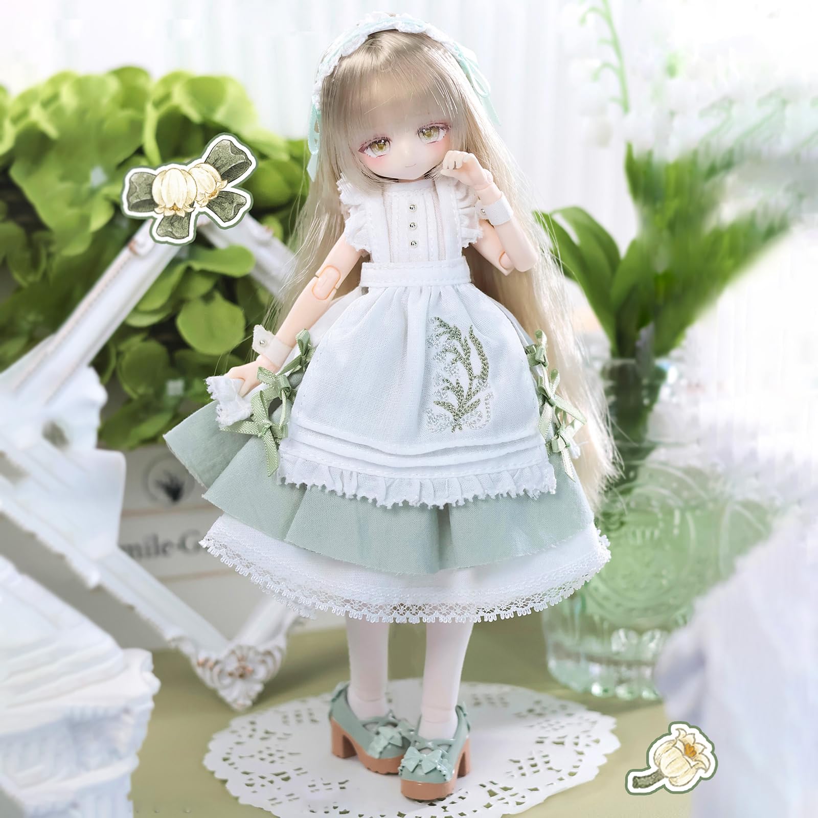 Amazon.co.jp: MJDドール 1/8スケール 可動フィギュア アニメ人形 20cm