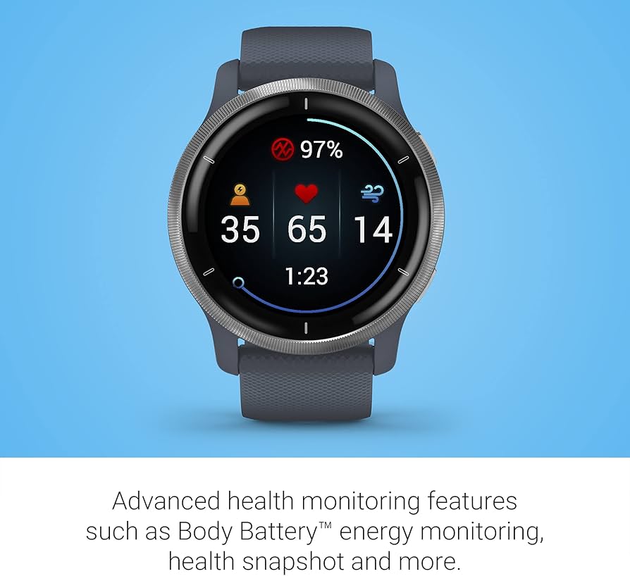 Amazon.com: Garmin Venu 2, GPS Smartwatch with Advanced Health
