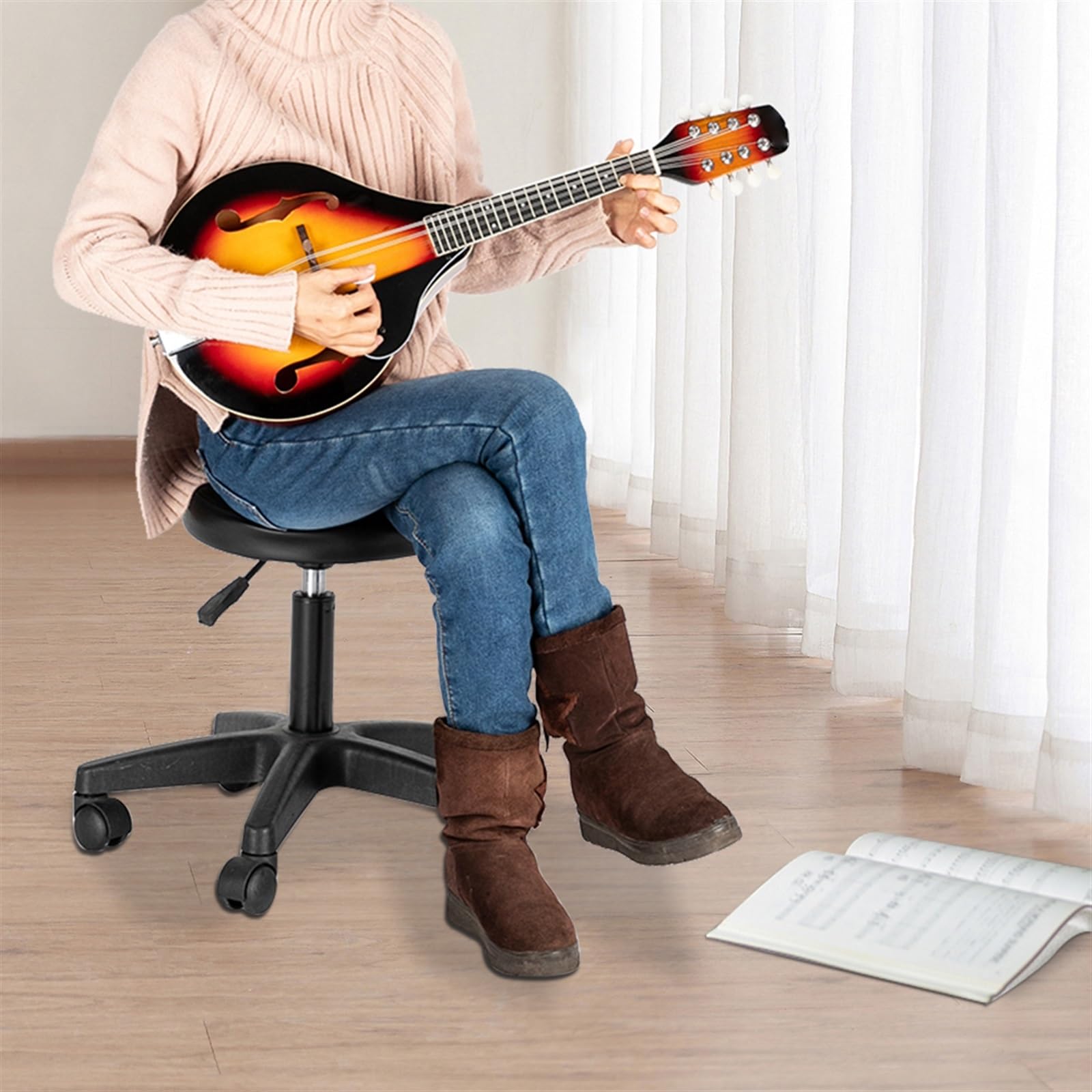 Amazon | マンドリン楽器 スタイル 8 弦マンドリン フラットバック