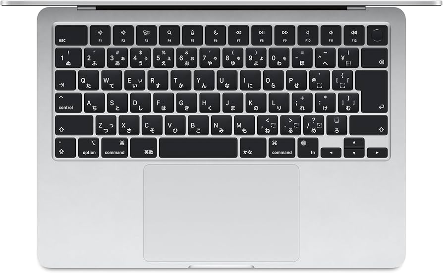 Amazon.co.jp: Apple 2024 MacBook Air (13インチ, 8コアCPUと8コアGPU
