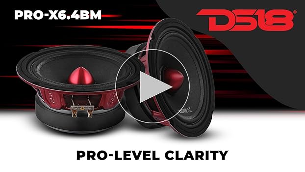 Amazon.com: DS18 PRO-X6.4BM Loudspeaker - Pair of 6.5