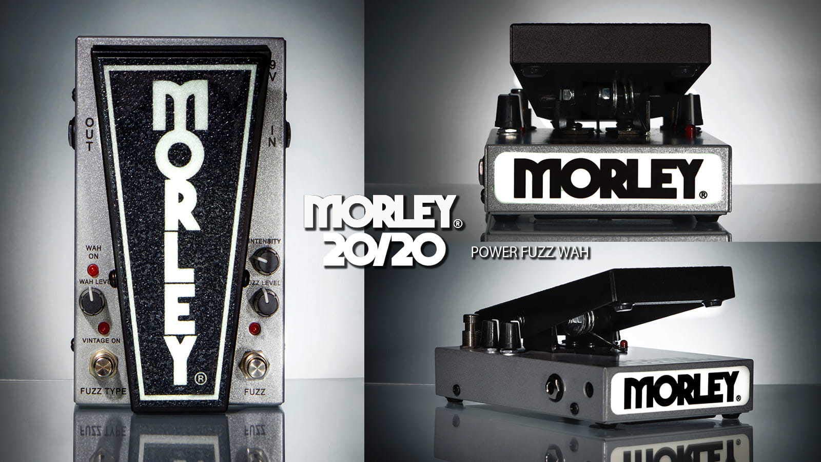 Amazon | MORLEY 20/20 POWER FUZZ WAH (MTPFW) 20/20 (MINI)シリーズ