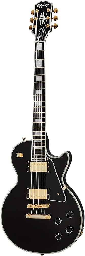 Amazon | Epiphone Les Paul Custom Ebony エレキギター エピフォン