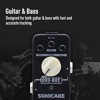 Amazon.com: SONICAKE Auto Wah Pedal Auto Wah Guitar Pedal Guitar