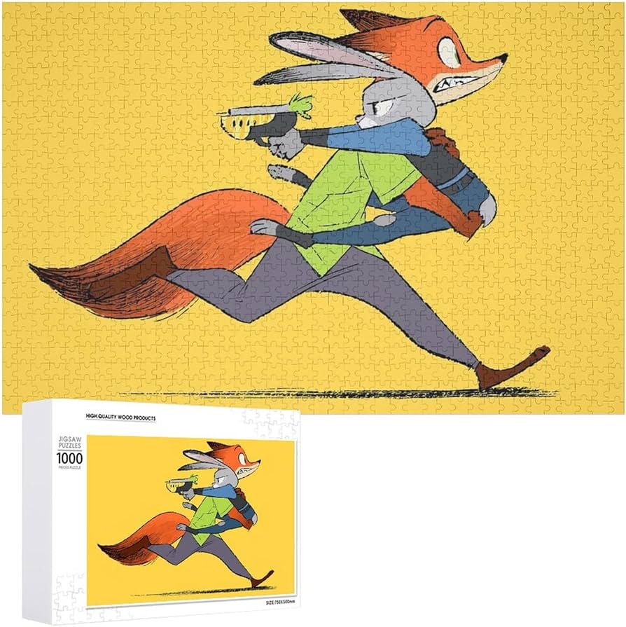 Amazon | ズートピア ニック・ワイルド ジグソーパズル 1000ピース