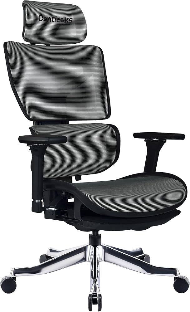 Amazon.co.jp: Contieaks ゲーミングチェア メッシュ グレー 灰