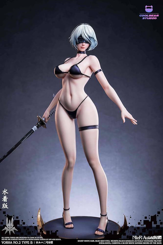 Amazon | ヨルハ二号B型 2B フィギュア 水着Ver. 1/4スケール 塗装済み