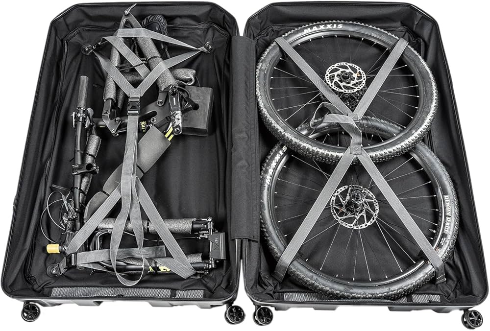 Amazon.com: Topeak PakGo EX PLUS Hard Shell Bike Travel Case