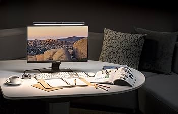 Amazon | BenQ ScreenBar Plus モニター掛け式ライトスクリーンバー