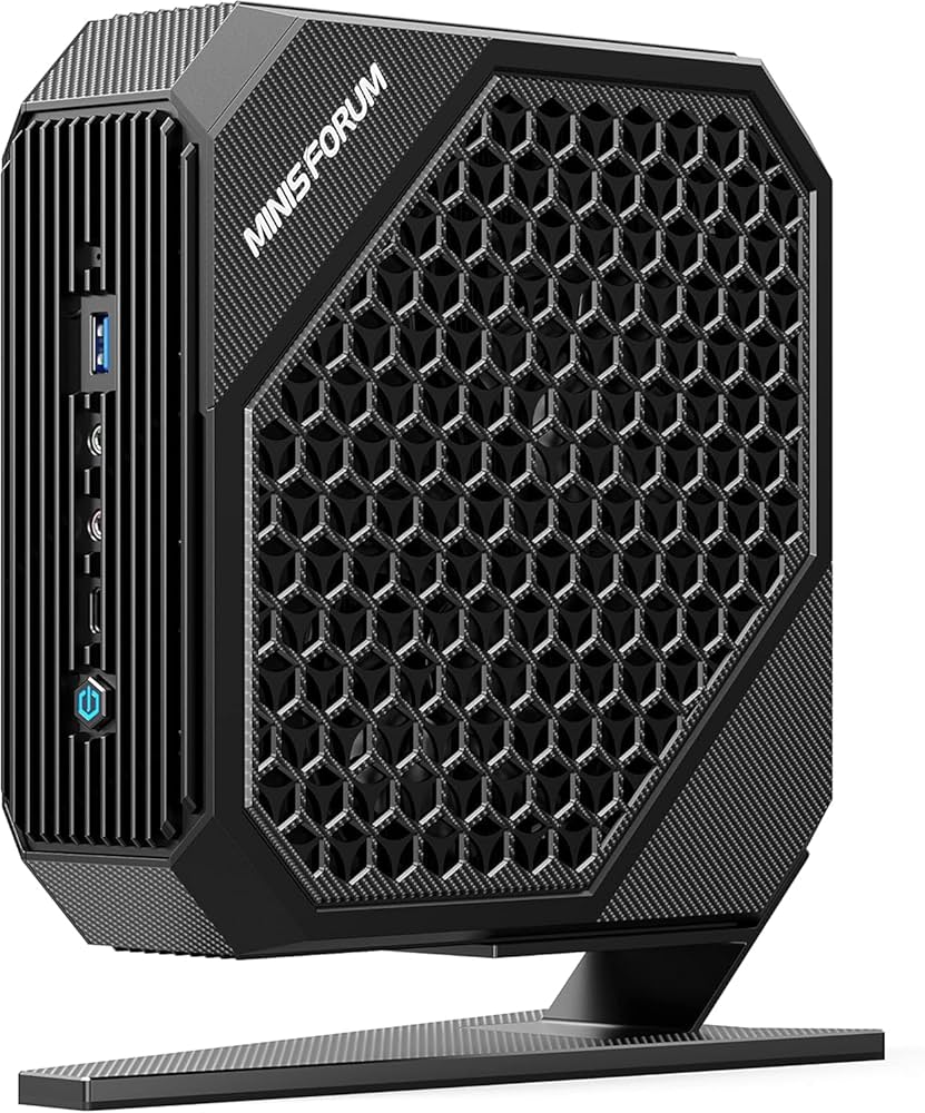 Mini PC MINISFORUM HX100G Ryzen 7 7840HS jusqu'à 5,1 GHz, Mini PC