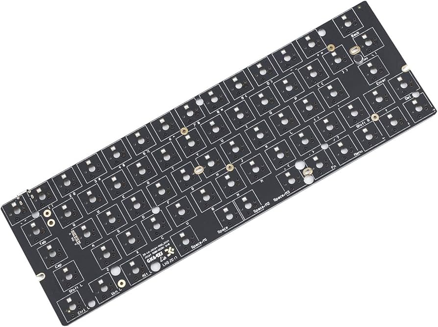 Amazon.com: YMDK GK64X RGB Hot Swap Independent Driver Wired Tyce