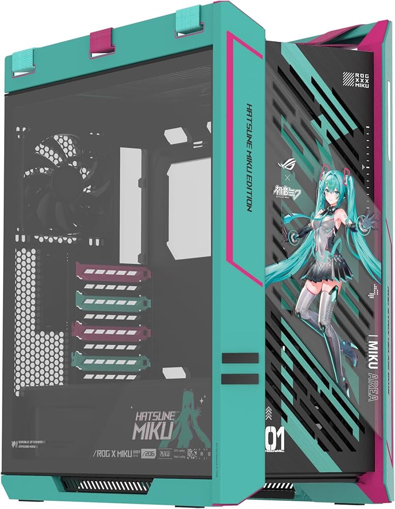 Amazon | ASUS ROG STRIX HELIOS II GX601S HATSUNE MIKU 初音ミク