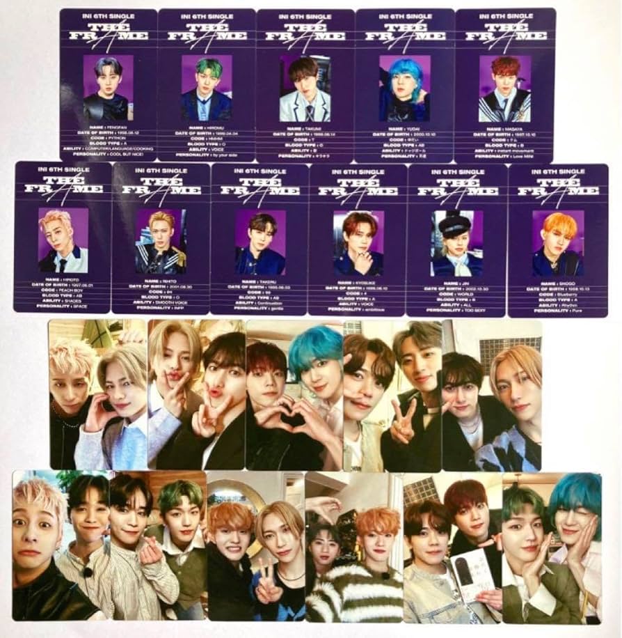 Amazon.co.jp: INI 通常盤 ユニットトレカ IDカード コンプセット