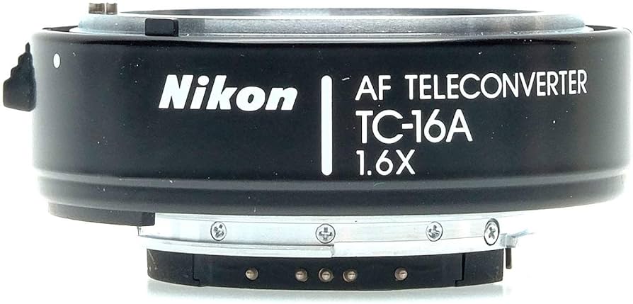 Amazon.com : Nikon TC-16A AF Teleconverter (1.6X) : Camera Lenses