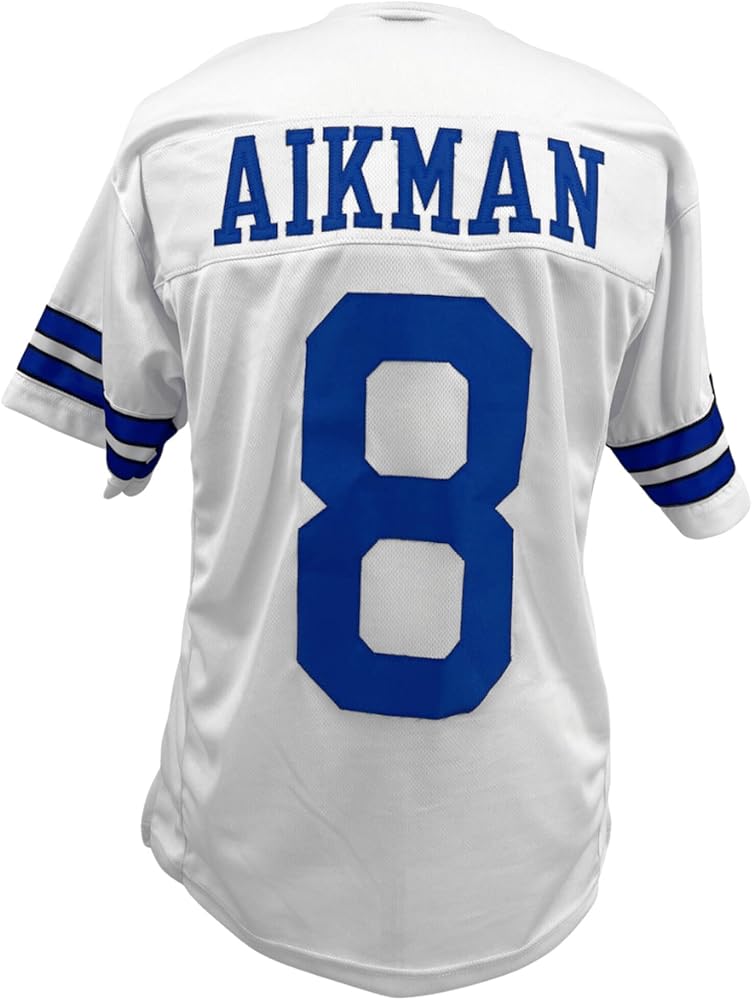 Amazon.com : Troy Aikman Jersey White Dallas | Unisex Adult Sizes