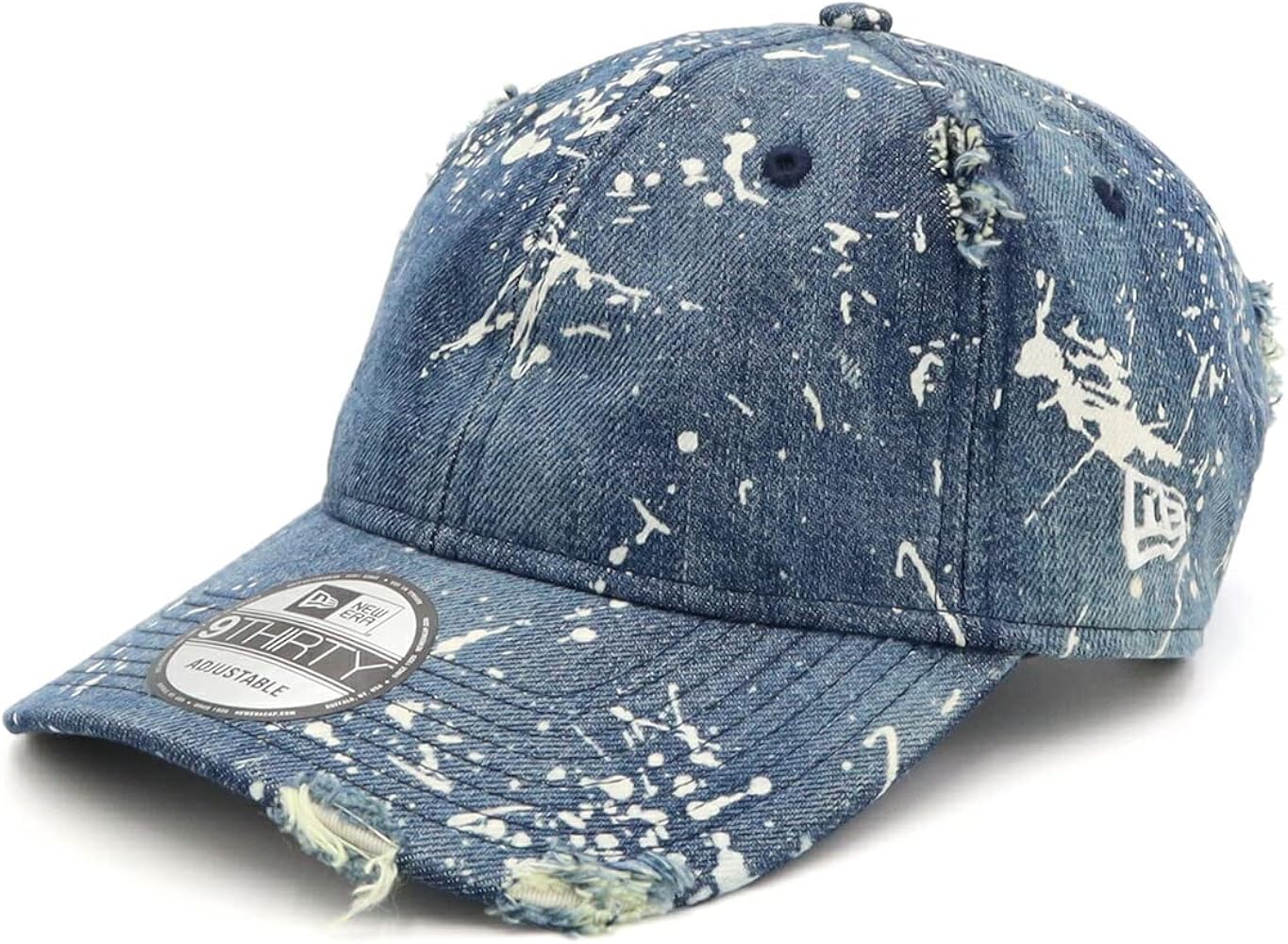 Amazon.co.jp: [ニューエラ] キャップ ダメージデニム ウォッシュド