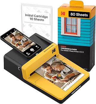 Amazon.co.jp: KODAK Dock ERA 4PASS チェキスマホプリンター(4x6